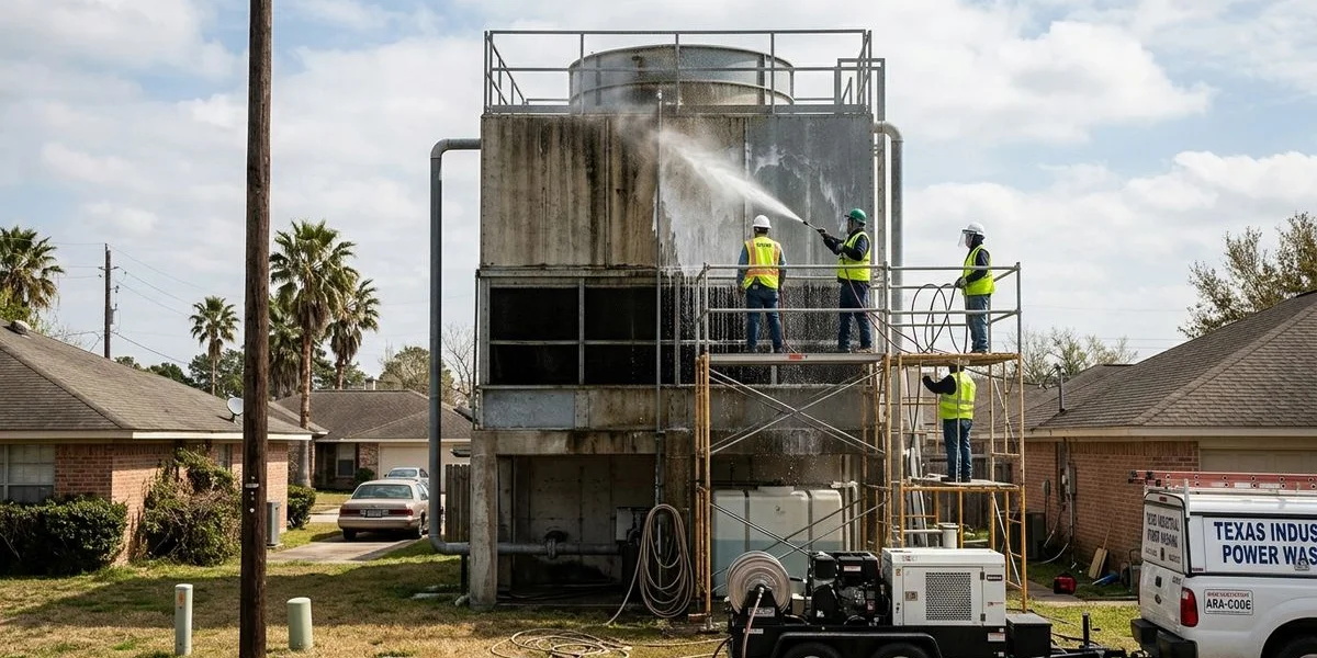 Cooling Tower Cleaning & Maintenance in Houston
