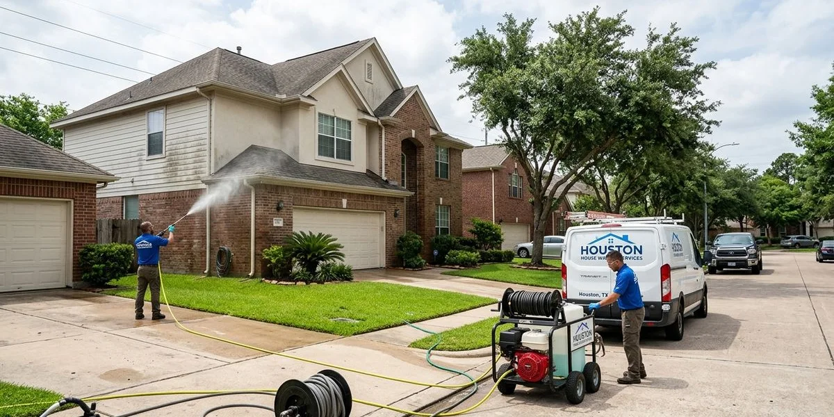 Professional House Washing Services in Houston